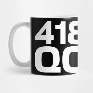 Quebec City 418 Mug